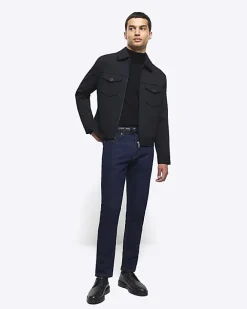 River Island Dark slim fit jeans Blue New