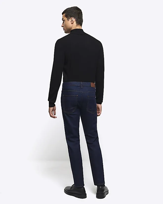 River Island Dark slim fit jeans Blue New