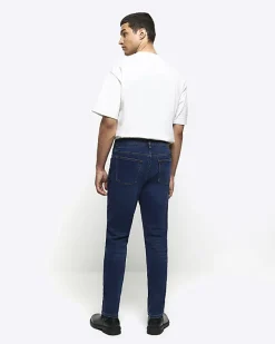 River Island Dark slim fit jeans Blue Hot