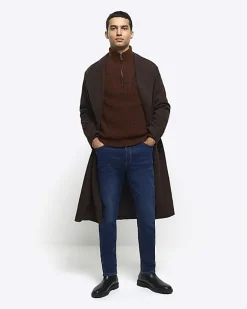 River Island Dark slim fit jeans Blue Hot