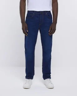 River Island Dark slim fit jeans Blue Best