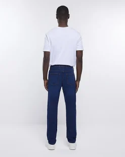 River Island Dark slim fit jeans Blue Best