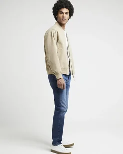 River Island Dark slim fit washed jean Blue Discount