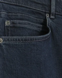 River Island Dark tapered fit jeans Blue Fashion
