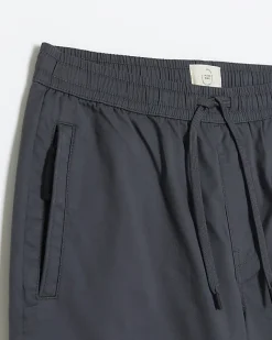 River Island Dark regular fit cargo joggers Grey Hot
