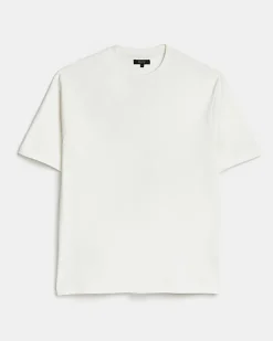 River Island Ecru RI Studio oversized fit t-shirt Stone Online