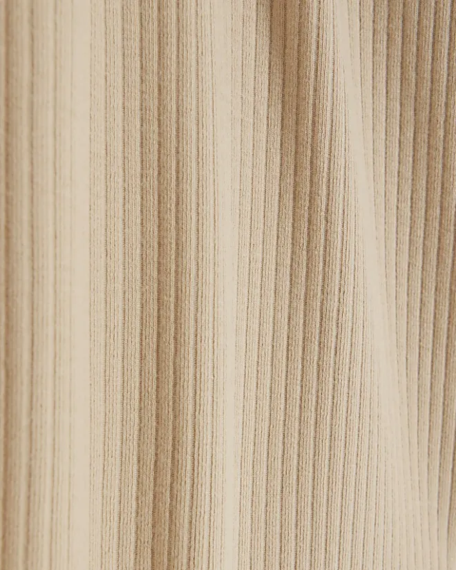River Island Girls beige long sleeve ribbed bodysuit top Cream Sale