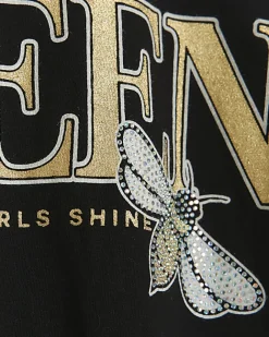 River Island Girls bee graphic t-shirt Black Hot