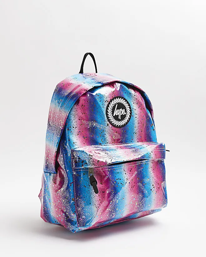 River Island Girls hype backpack Blue New
