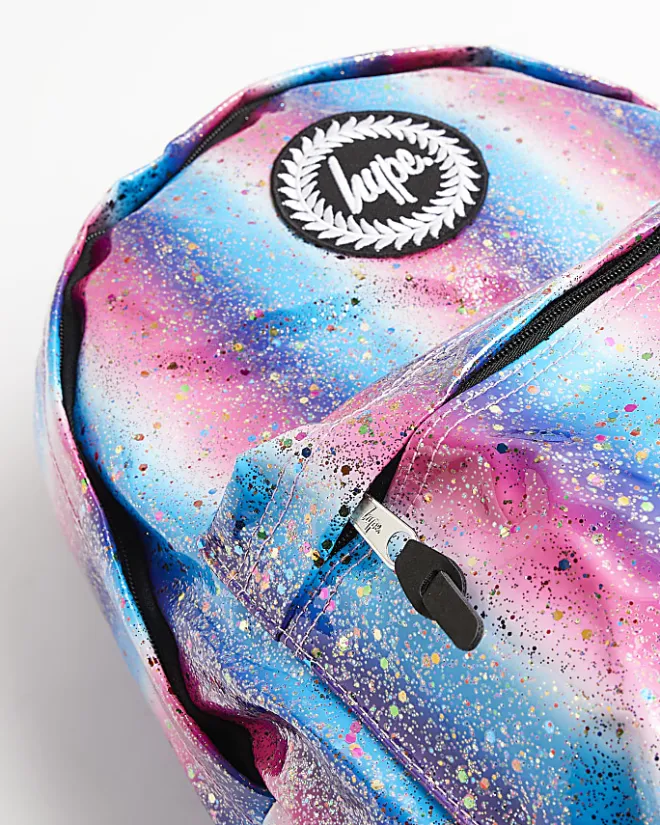 River Island Girls hype backpack Blue New