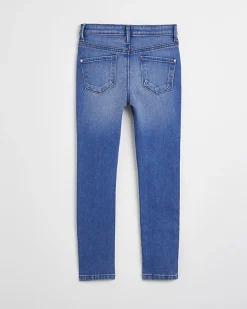 River Island Girls Molly skinny jeans Blue New