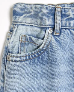 River Island Girls straight fit jeans Blue Clearance