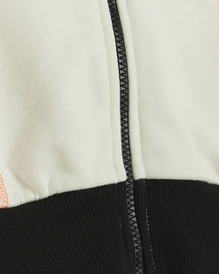 River Island Girls RI Active zip up hoodie Cream Outlet