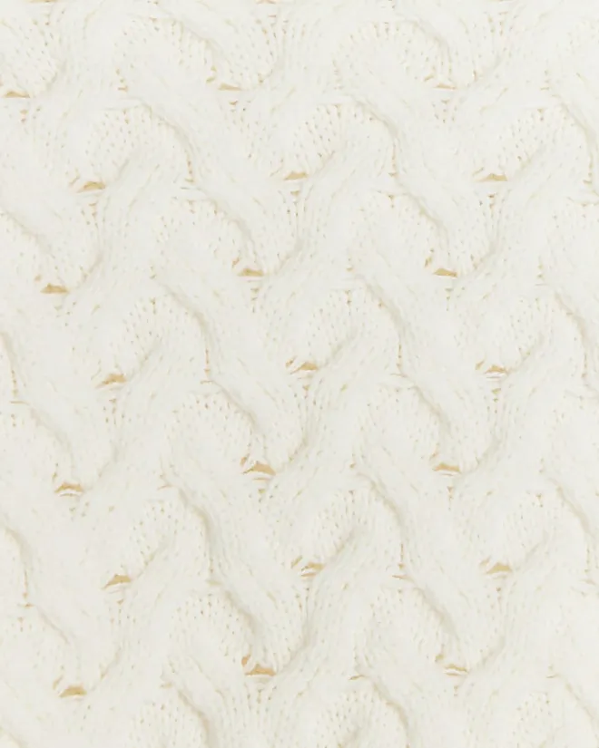 River Island Girls textured jumper Cream Clearance