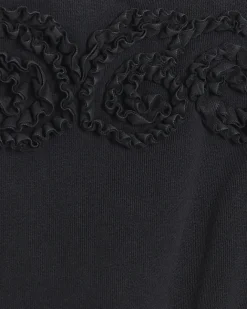 River Island Girls flower bardot sweatshirt Grey Hot