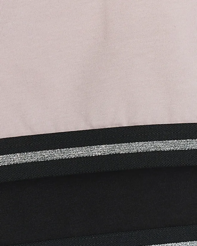 River Island Girls pink crop top 2 pack Blue Fashion