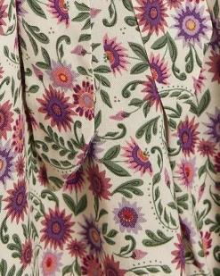 River Island Girls daisy floral belted dress Pink Clearance