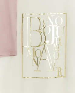 River Island Girls floral graphic t-shirt 2 pack Pink Outlet