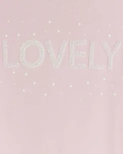 River Island Girls graphic frill sleeve t-shirt Pink Outlet