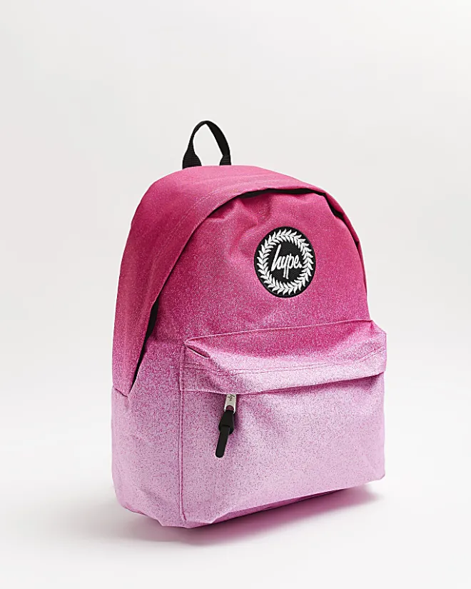 River Island Girls hype glitter backpack Pink Sale