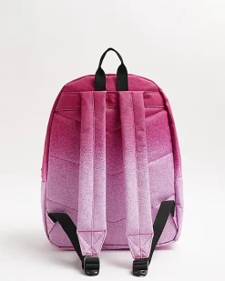 River Island Girls hype glitter backpack Pink Sale