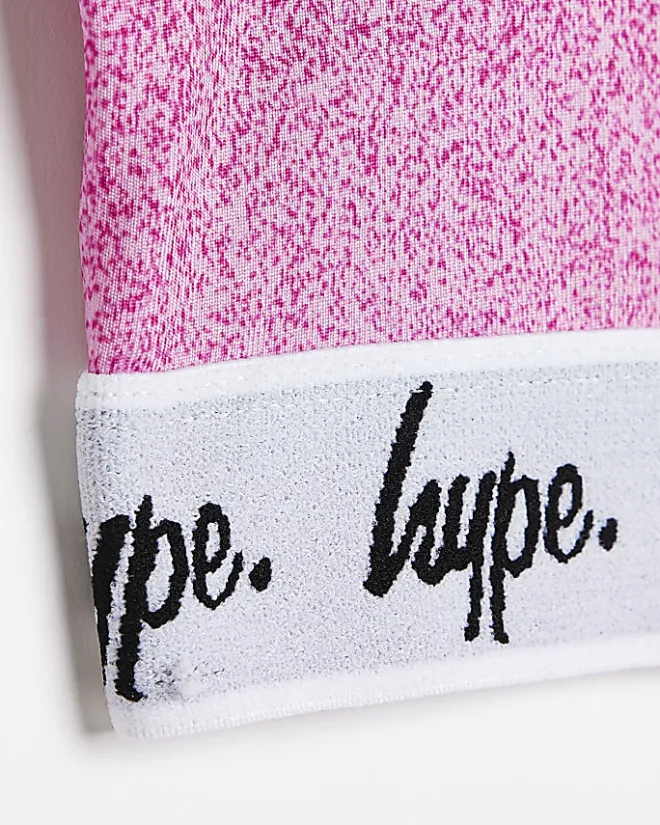River Island Girls HYPE speckled ombre bralet Pink Best