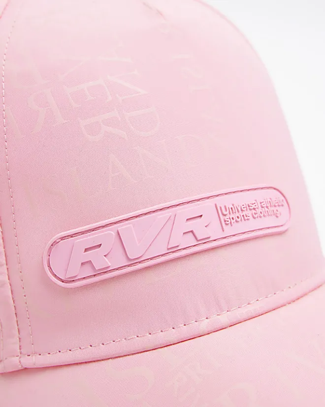 River Island Girls monogram cap Pink Online