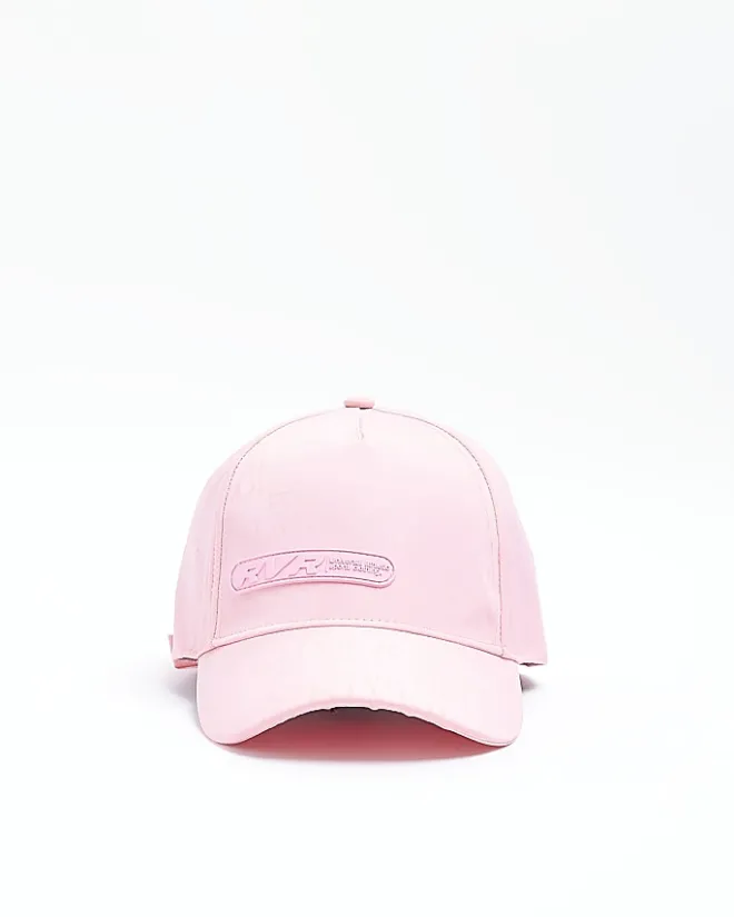 River Island Girls monogram cap Pink Online