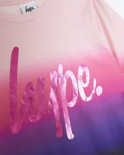 River Island Girls Hype ombre t-shirt Purple Fashion