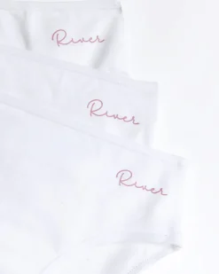 River Island Girls briefs 7 pack White Best