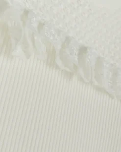 River Island Girls lace frill blouse White Fashion
