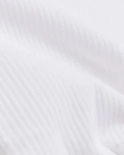 River Island Girls Long line ribbed tank top White Online