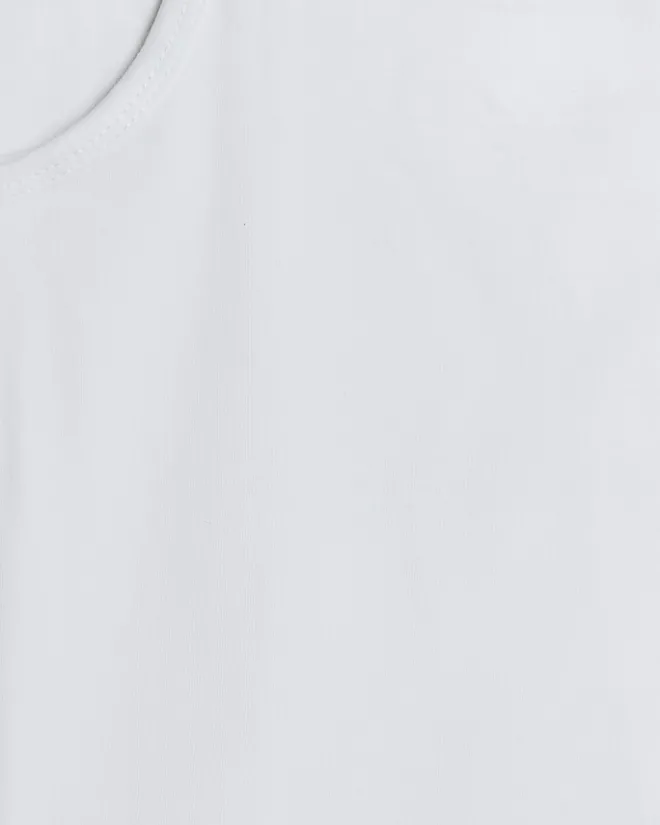 River Island Girls strappy vests 3 pack White Discount