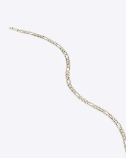 River Island Gold plated chain necklace Yellow New
