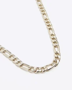 River Island Gold plated chain necklace Yellow New