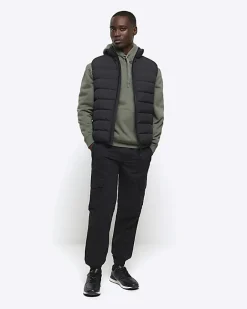 River Island Green regular fit plain hoodie Khaki Online