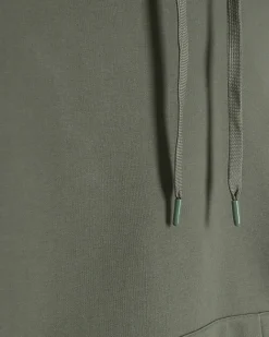 River Island Green regular fit plain hoodie Khaki Online