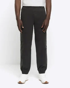 River Island regular fit seam cargo trousers Green Online