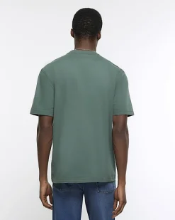 River Island regular fit t-shirt Green New