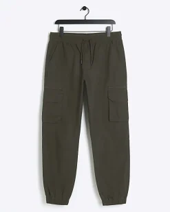 River Island slim fit ripstop cargo trousers Green Sale