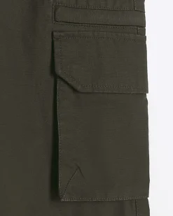 River Island slim fit ripstop cargo trousers Green Sale