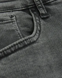 River Island high waisted tummy hold flared jeans Grey Clearance