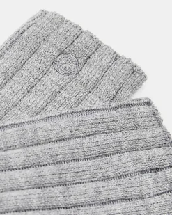 River Island knit ankle socks Grey Clearance