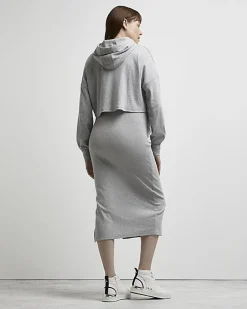 River Island maternity dress and jumper set Grey Discount