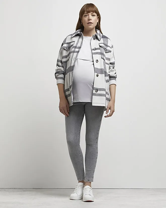 River Island nursing t-shirt multipack Grey Online