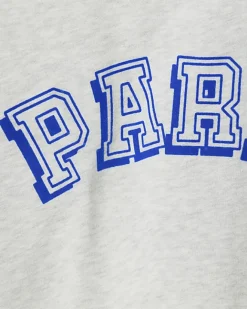 River Island Paris graphic sweatshirt Grey Online
