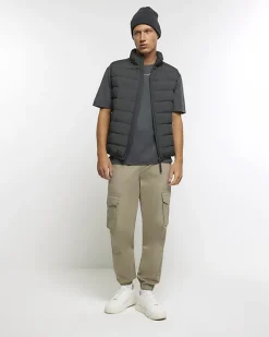 River Island regular fit t-shirt Grey Sale
