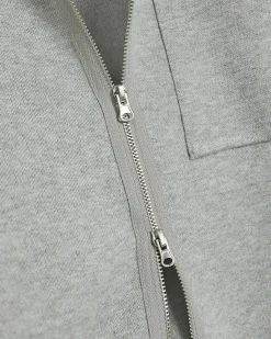 River Island regular fit zip up jumper Grey Fashion