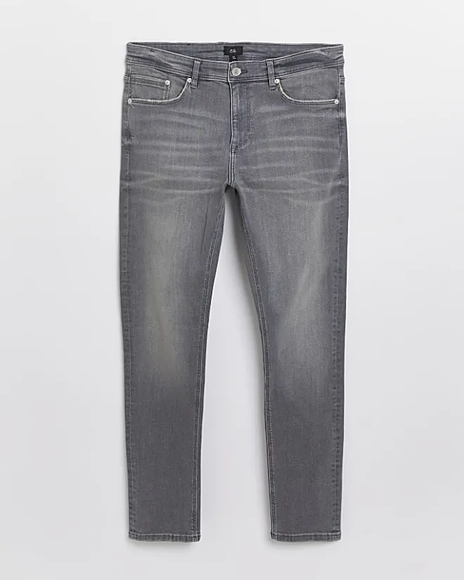River Island skinny fit jeans Grey Hot