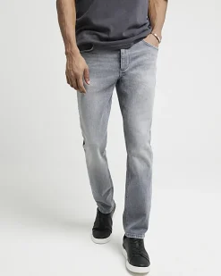River Island slim fit faded jeans Grey Outlet